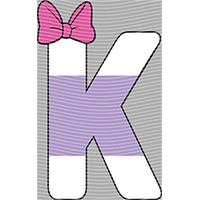 Cartoon letters-CL 134